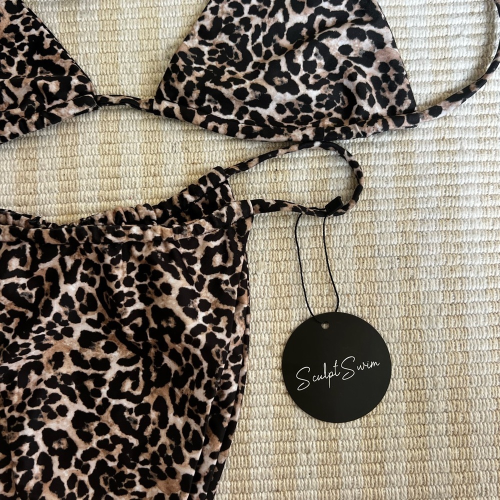 Leopard Print Bikini - Picture 2 of 5